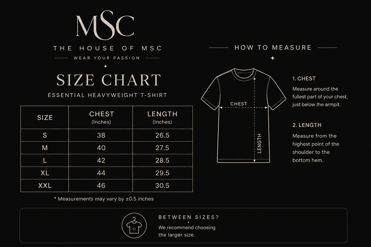 MSC Essential Heavyweight T-Shirt